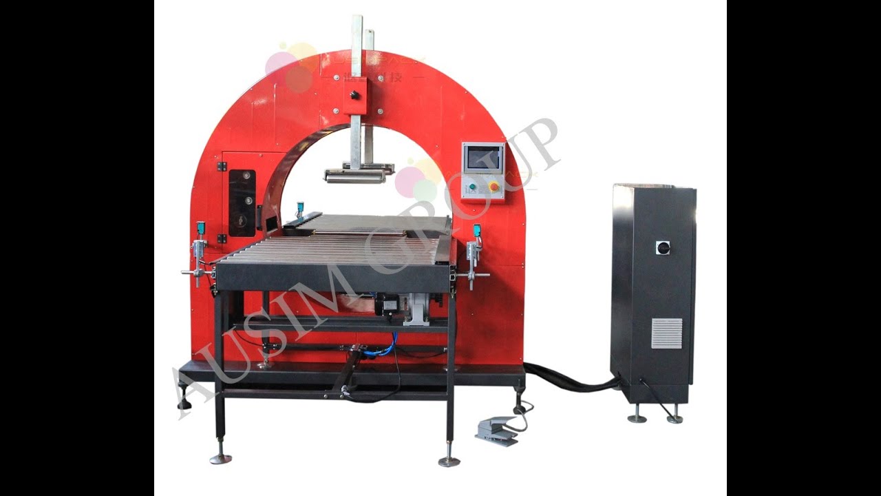 Compact Horizontal Wrapping Machine Strappack