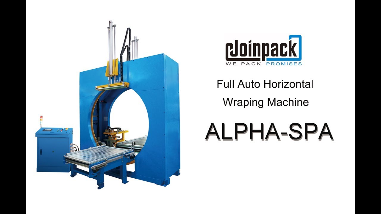 High Speed Horizontal Wrapping Machine For Efficient Packaging Strappack