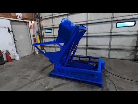 Hydraulic Material Tilter for 2500lb Pallet/Basket - 44